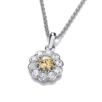 Flower power necklace.