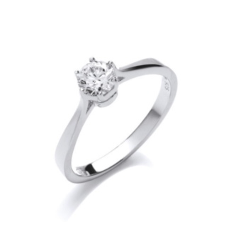 The perfect solitaire ring.