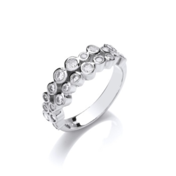 Double row bubbles ring.